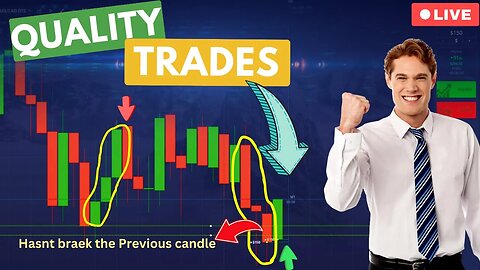 Taking some quality trades Live - Binary Option strategy - Educational Content