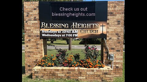 Blessing Heights Church A Vision Sept 17, 2025 The Big Bang