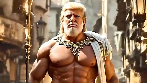 Presiden Trump as Zeus ?
