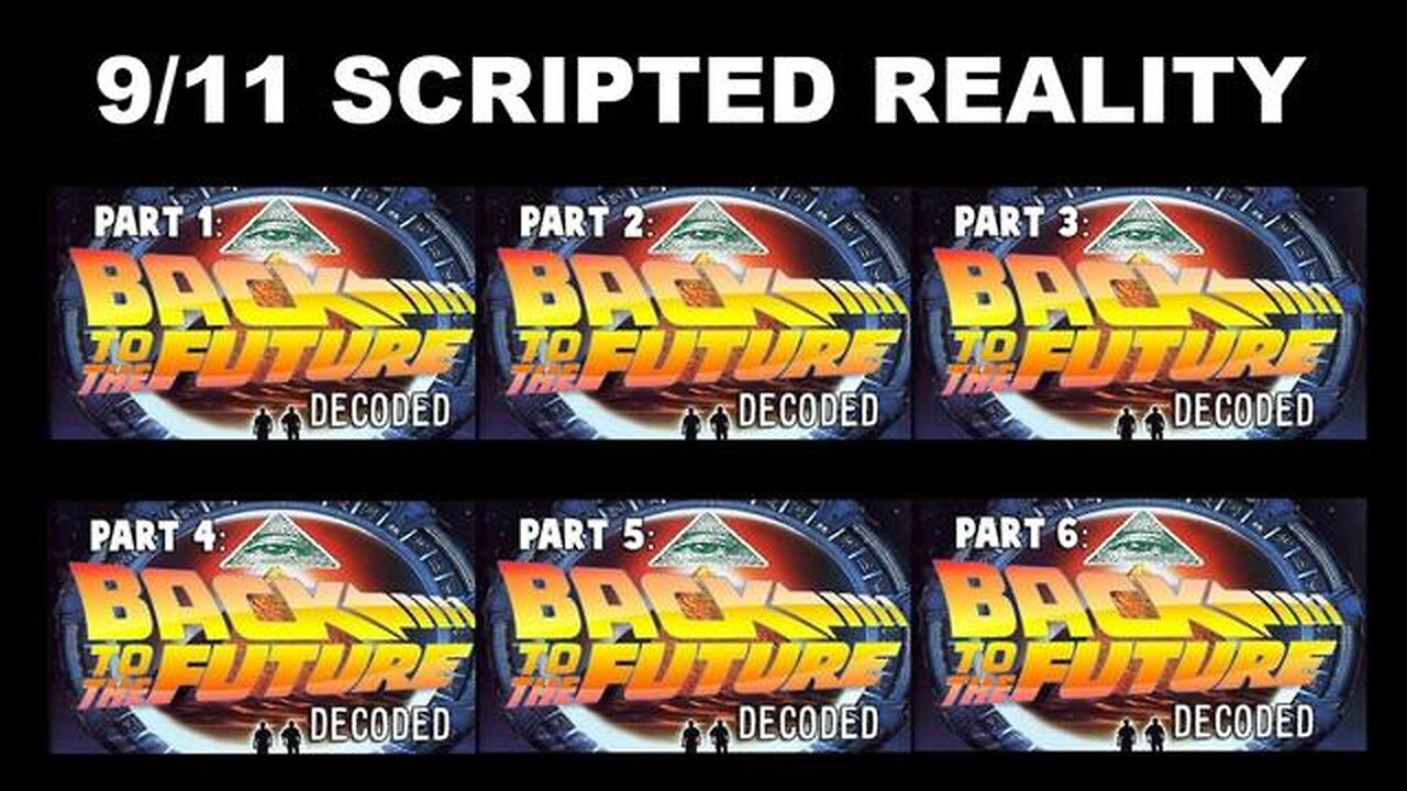 ⬛️⚡️ 911: Back to the Future Decoded 🧨▪️ 1-Hour Version ▪️ Predictive Programming, Freemasonry