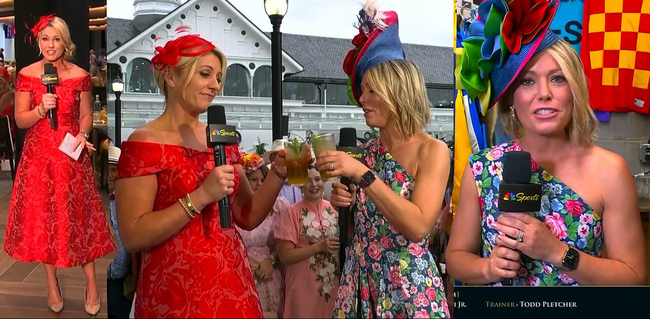 👑 Dylan Dreyer and Rebecca Lowe May 3 2025