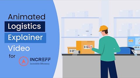 Increff WMS | Logistics Explainer Video | Inventory and Warehouse Management System Animation