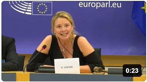 "Vaccines are Bio-Weapons" at EU Parlement by R. Chif Ari