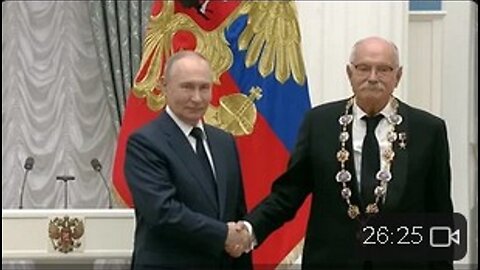 Ehrung von Putin für Michalkow, Maria Sacharowa, Solowjow, Kandelaki, Matsujew usw.