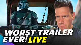 The The Mandalorian and Grogu Superbowl Spot Was Awful - Live Taping