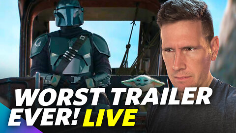 The The Mandalorian and Grogu Superbowl Spot Was Awful - Live Taping