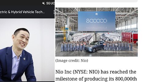 Nio Just Reached 800,000 Buckle Up Nio Investors #Nio #Onvo #Firefly