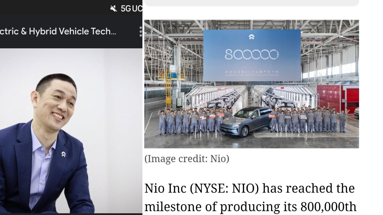 Nio Just Reached 800,000 Buckle Up Nio Investors #Nio #Onvo #Firefly