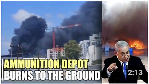 "Mysterious Fire Breaks Out at Israeli Military Base in Tel Aviv"