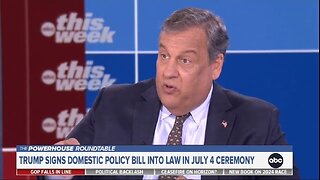 Chris Christie Complains About Trump's Tariffs