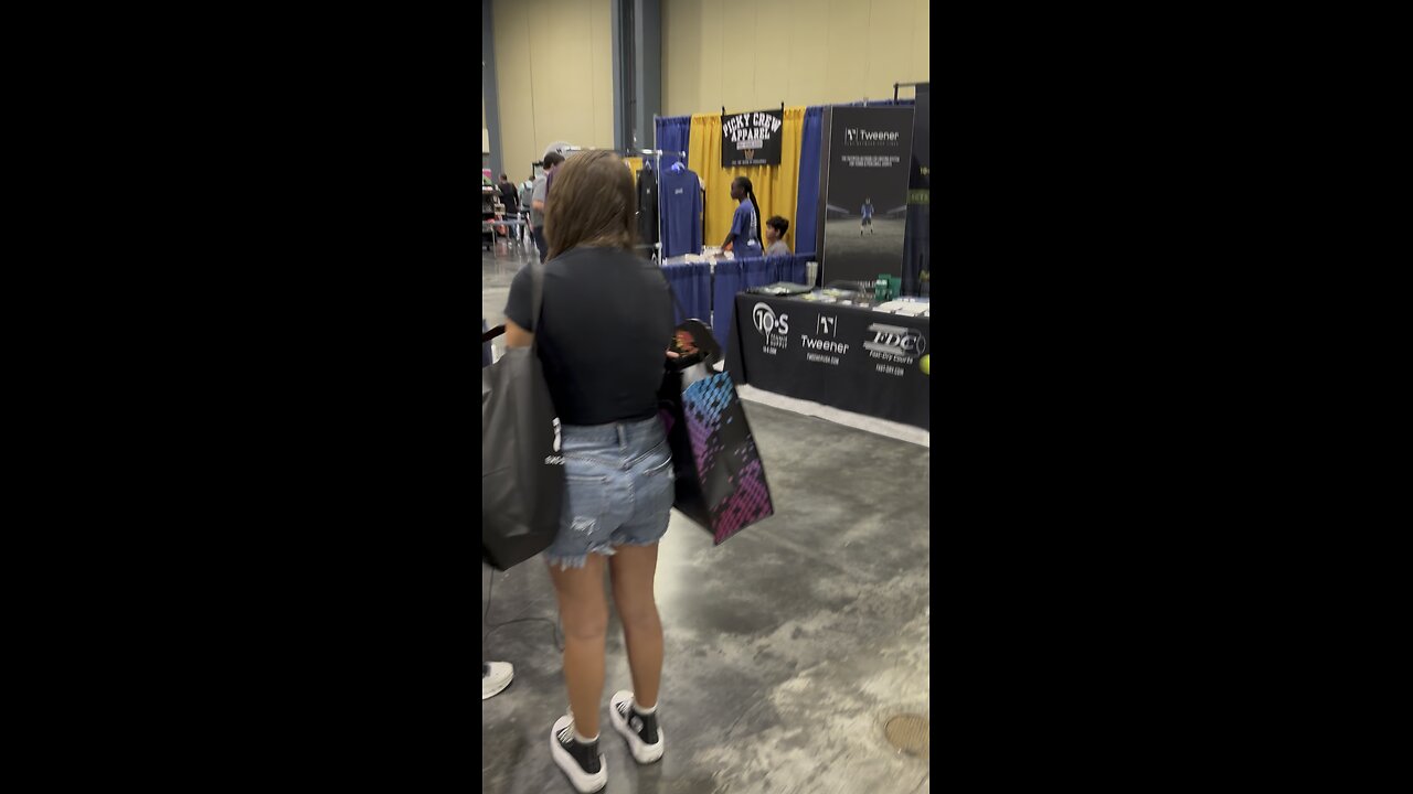 Slam Master Gordon at Pickleball Expo Palm Beach