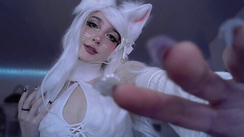 asmr curious fox girl checks you out