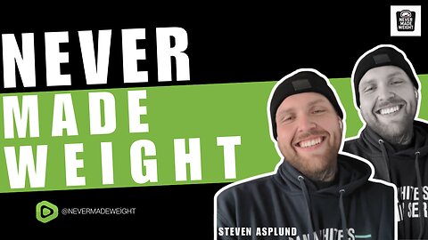 Steven “Concrete” Asplund | From 500 lbs to UFC & Heavyweight Gladiator Mindset