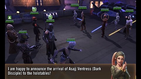 Lame Marquee Unlock Event for Asajj Ventress (Dark Disciple)