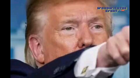 Donald Trump after returning from the Gulf