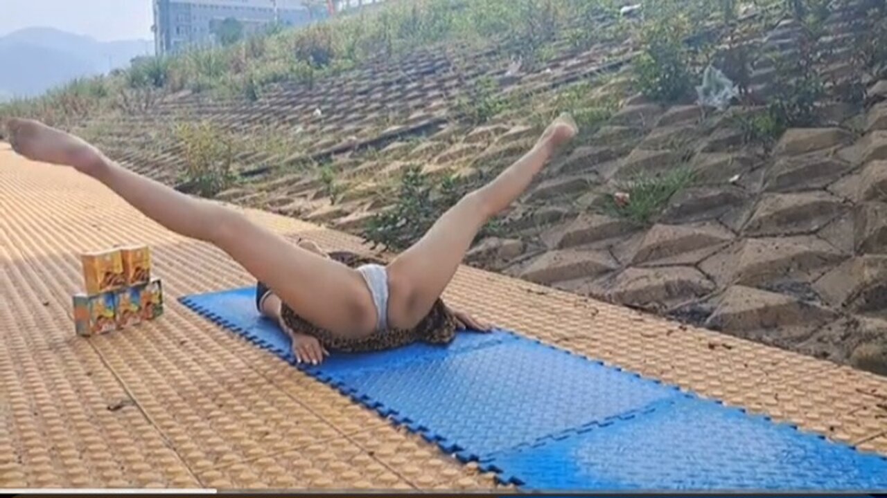 Soothing yoga flow