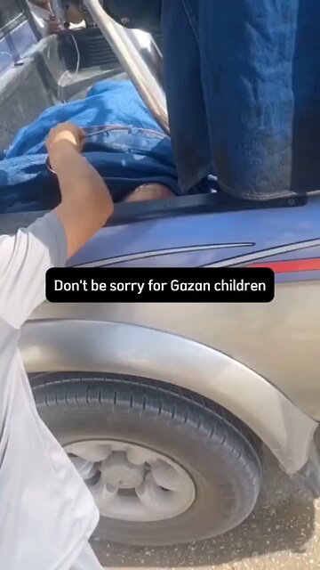 Don't feel sorry for the "Innocent" Gazan children. They all celebrated on Oct.7th. KILL THEM ALL!!!