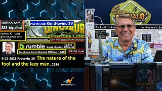 Proverbs 25: The Nature of the Fool and the Lazy Man