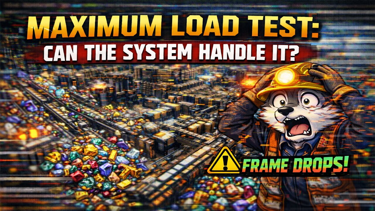 Maximum Load Test Can the System Handle It - Mine Mogul Ep. 3