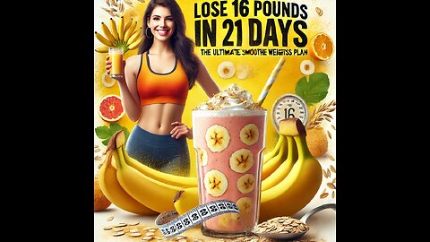 Lose 16 Pounds in 21 Days: The Ultimate Smoothie Weight Loss Plan