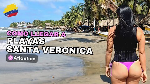 SANTA VERÓNICA BEACH | Beach near Barranquilla, SANTA VERONICA Atlántico | ViajaConDanis