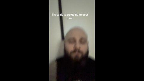 These riots are going to cost us