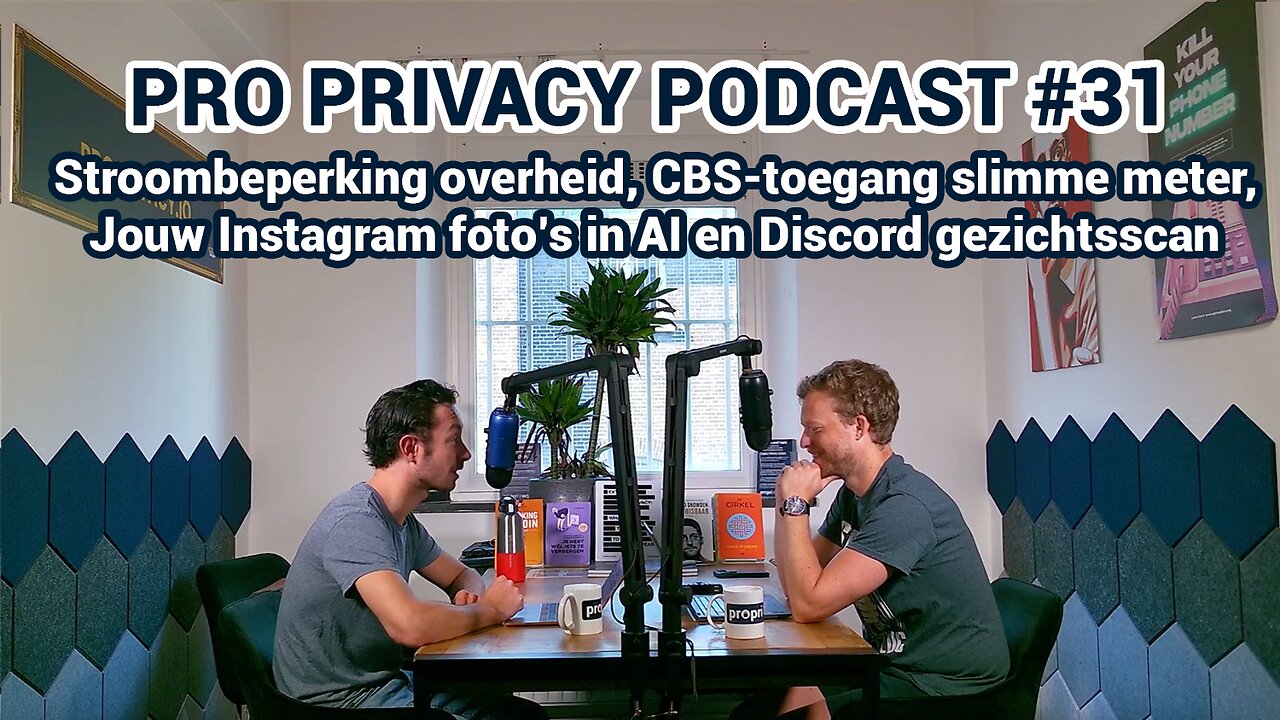 Pro Privacy Podcast #31 – Stroombeperking overheid, CBS-toegang slimme meter, je Insta-foto’s in AI