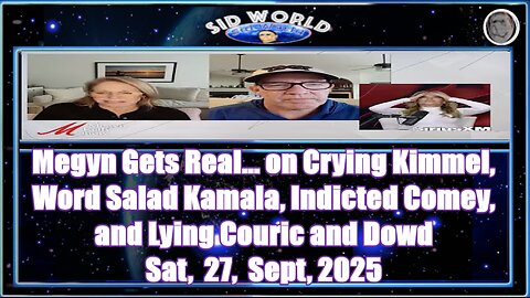 Megyn Gets Real... on Crying Kimmel, Word Salad Kamala, Indicted Comey, and Lying Couric and Dowd
