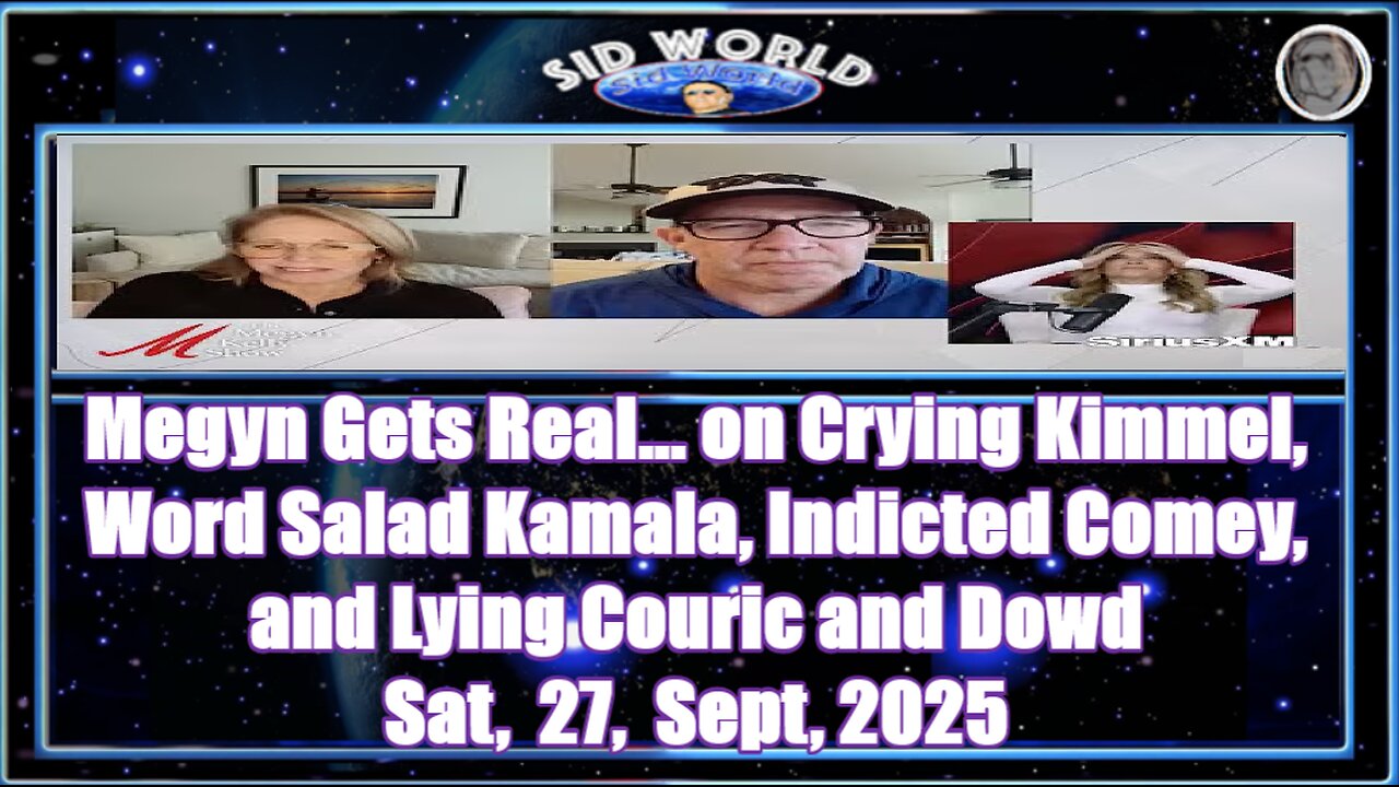 Megyn Gets Real... on Crying Kimmel, Word Salad Kamala, Indicted Comey, and Lying Couric and Dowd