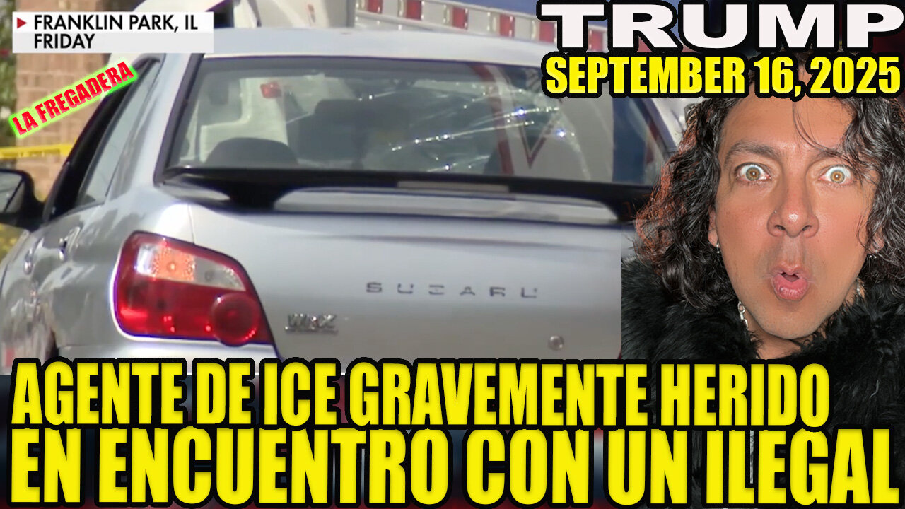AGENTE DE ICE GRAVEMENTE HERIDO EN ENCUENTRO CON UN ILEGAL