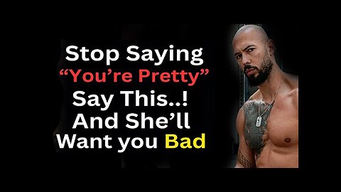Top 3 Forbidden Compliments That Make Women Drool Over You | Andrew Tate