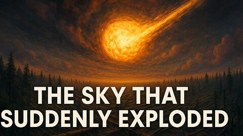 The Sky That Suddenly Exploded