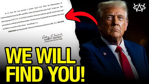 Trump Targeting Plan APPROVED by Judge in DHS Victory!
