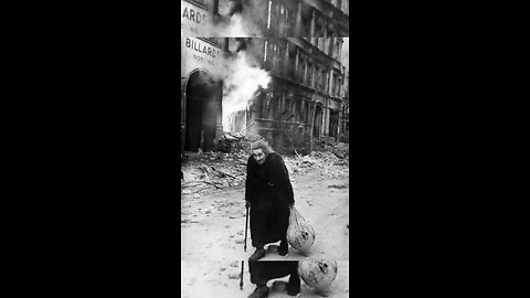 A Woman Walks Through the Ruins of Berlin, May 1945 🇩🇪