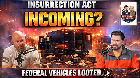 Insurrection Act Incoming? Leftwing Revolutionaries Loot Federal Vehicles