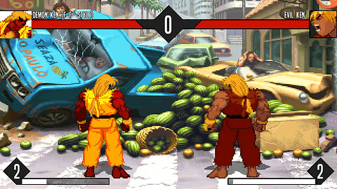 MUGEN - Demon Ken (F.F. Style) vs. Evil Ken - Download