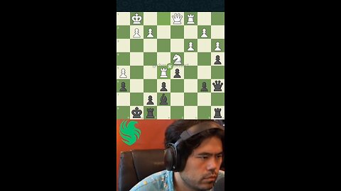 Hikaru playing bullet: brilliant move and checkmate! 💀☠️