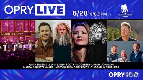 Opry Live - Gary Sinise & The Lt. Dan Band, Scotty McCreery, Jamey Johnson, Gary LeVox, and More