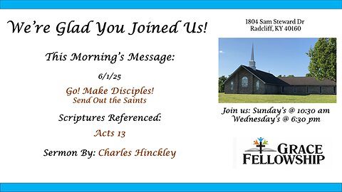 Go Make Disciples - 6.1.25