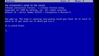 The Hitchhiker's Guide to the Galaxy (PC - 1984) fully amused playthrough part 2/2