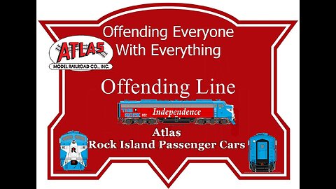 Atlas Rock Island Stainless Steel Passenger Cars Unboxing