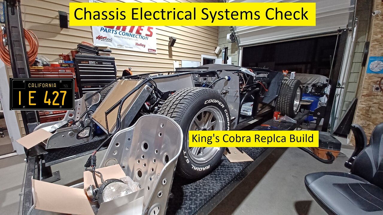 King's Cobra Replica Chassis Electrical Testing