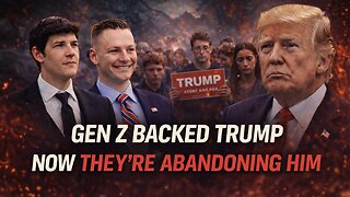GEN Z TURNED TO TRUMP… AND NOW THEY’RE TURNING ON HIM
