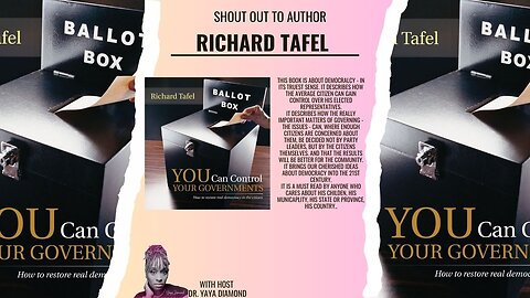 Why Our Voting System Needs Change: Author Richard Tafel Explains How You Can Influence Government