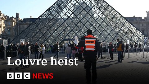 Five new suspects arrested over Louvre jewellery theft | BBC News