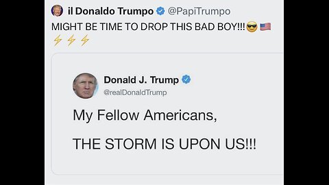 WELCOME TO THE STORM...MARINES ARE ACTIVATED