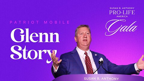 Glenn Story, Patriot Mobile at the SBA Pro-Life America Gala 2025