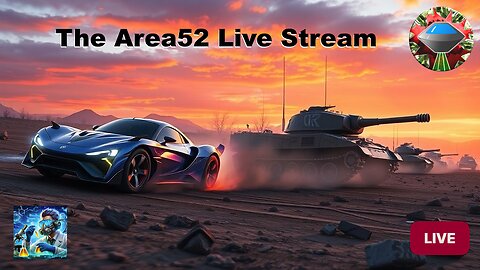 Rocket League / Warthunder - The Area 52 Live Stream (TVMA)