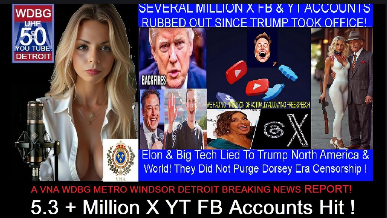 5.3+Million X YT FB Accounts Were Just Wiped Out !