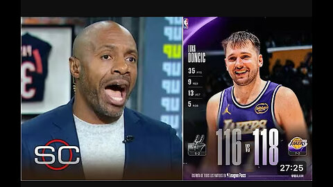 ESPN: Luka dominated Wemby in a close fourth quarter scaffold